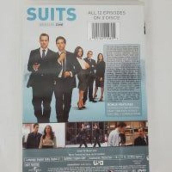 SUITS (Season 1, TV Series) DVD Set - Picture 4 of 4